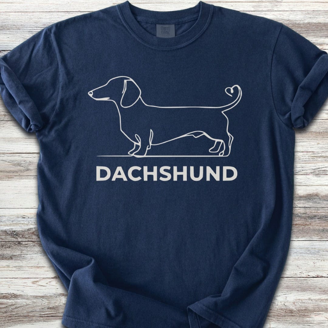 Dachshund Minimalist T-Shirt