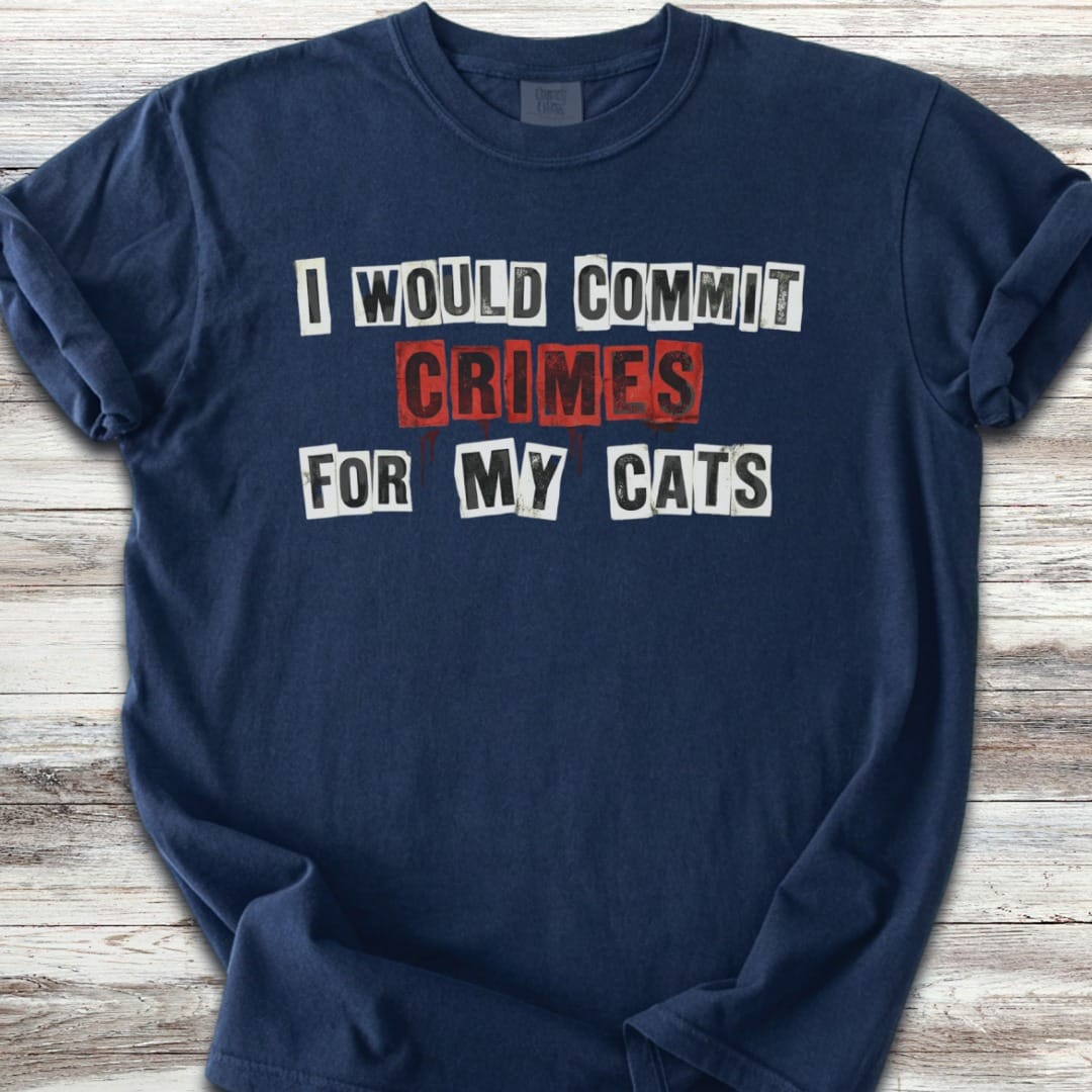 Cat Crimes T-Shirt