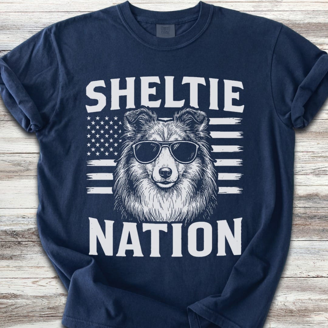 Shetland Sheepdog Nation T-Shirt