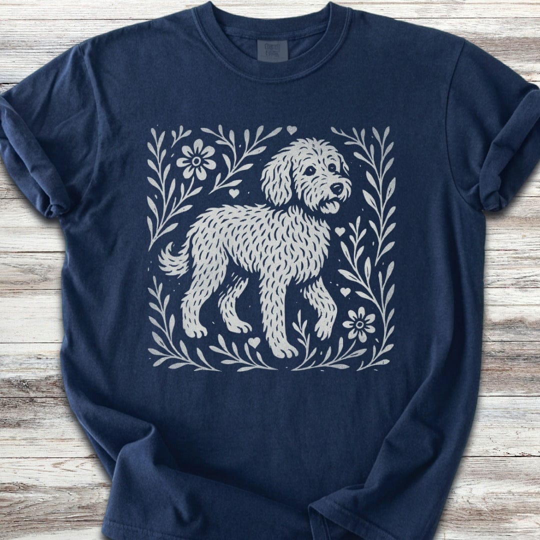 Doodle Linocut T-Shirt