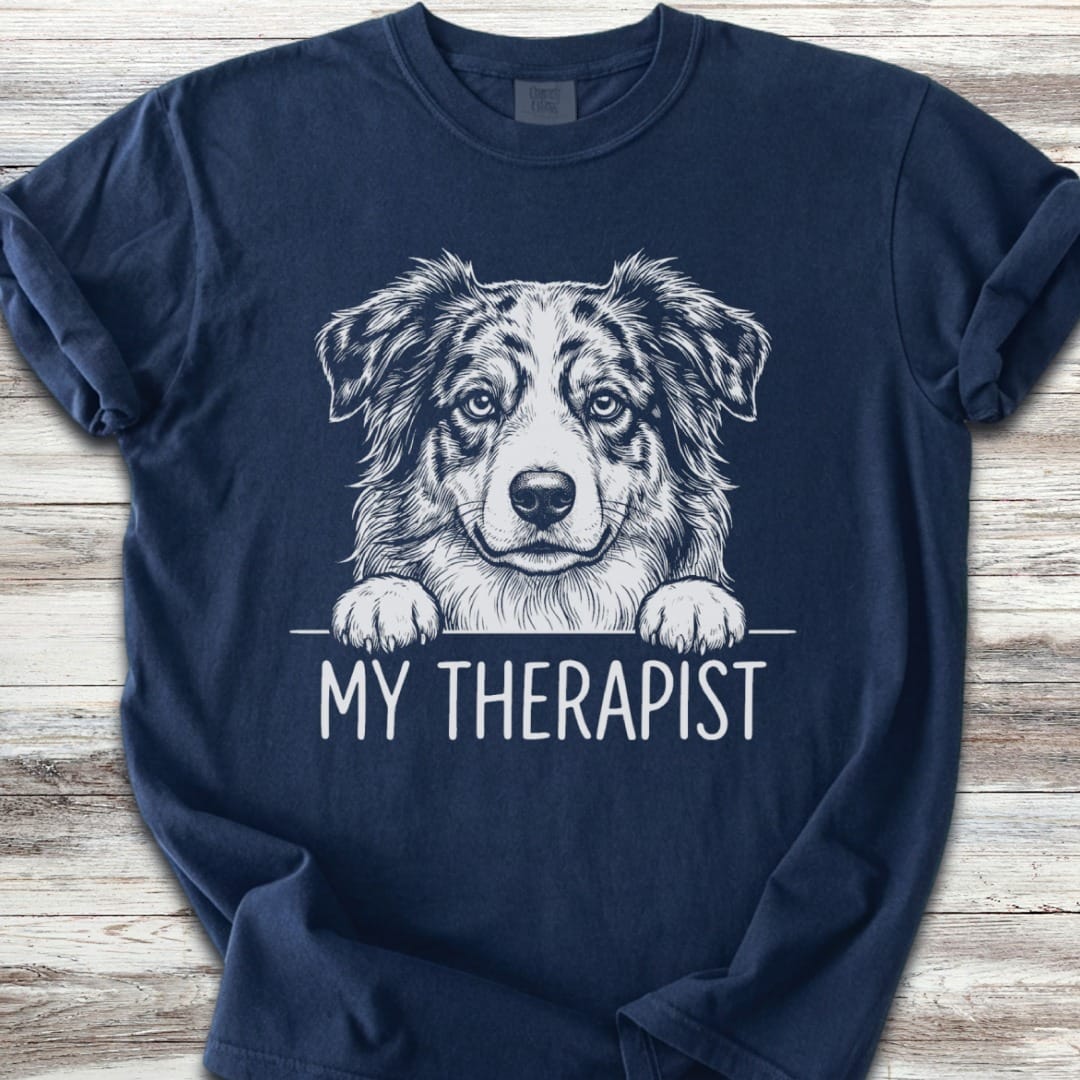 Australian Shepherd Therapist T-Shirt