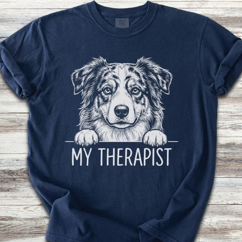 Australian Shepherd Therapist T-Shirt