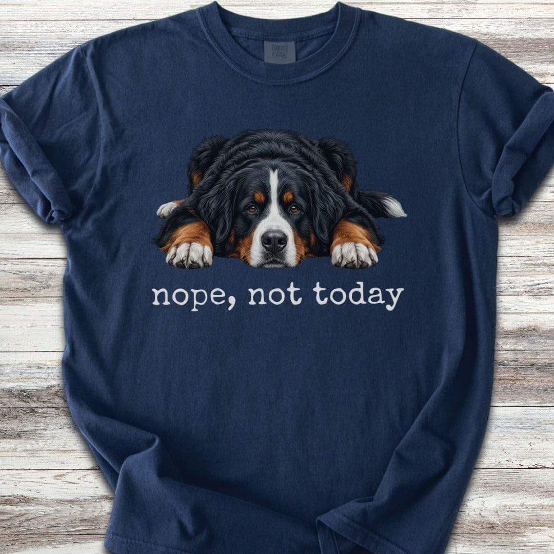 Bernese Mountain Dog Nope T-Shirt