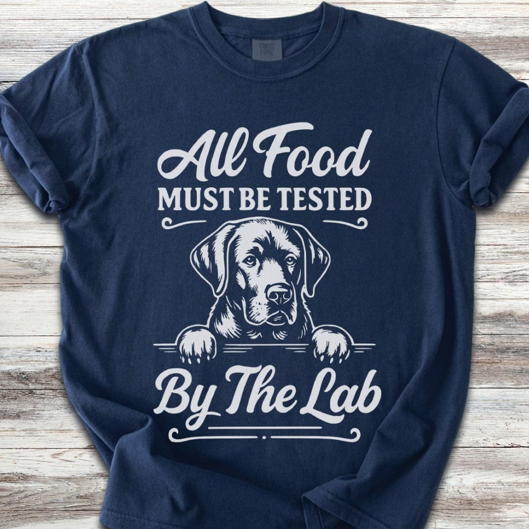 Labrador Retriever Food Test T-Shirt