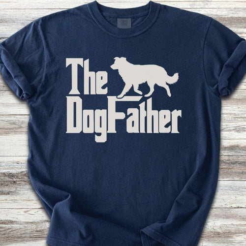 Border Collie Dog Father T-Shirt