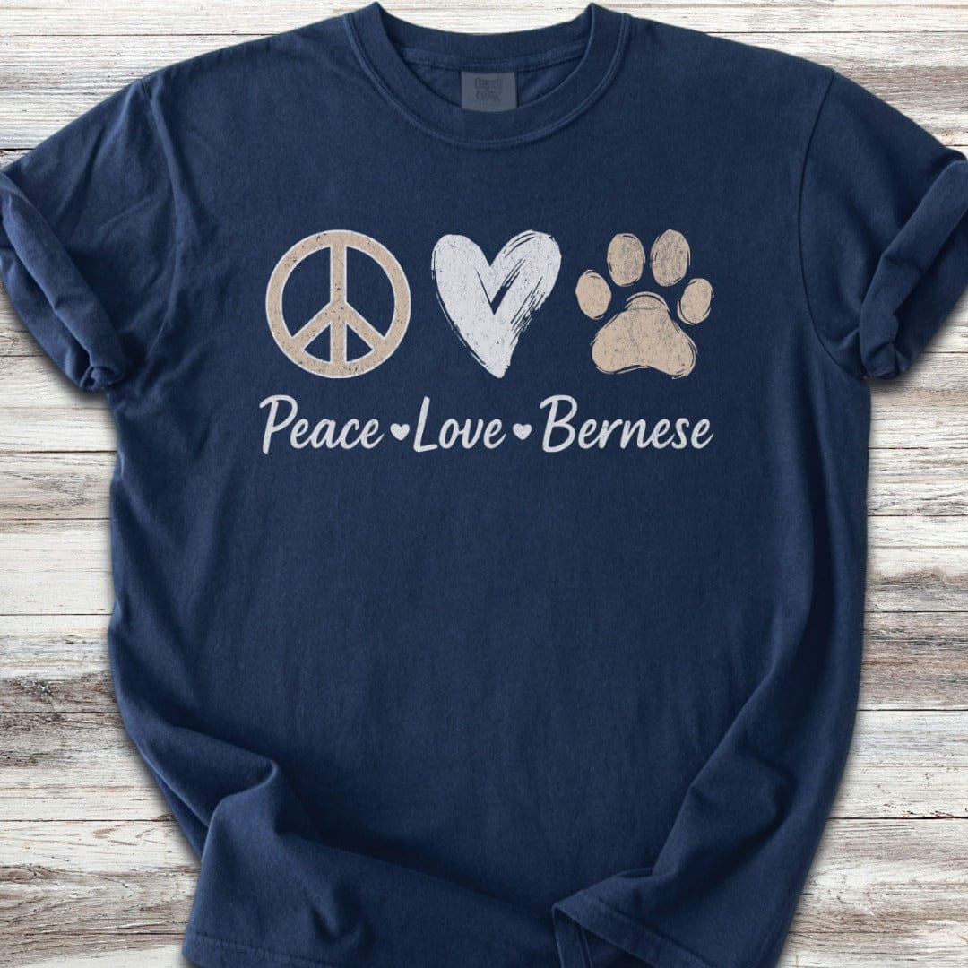 Bernese Mountain Dog Peace T-Shirt