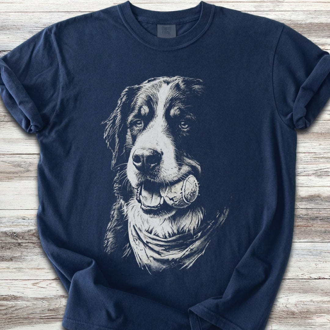 Bernese Mountain Dog Play Ball T-Shirt
