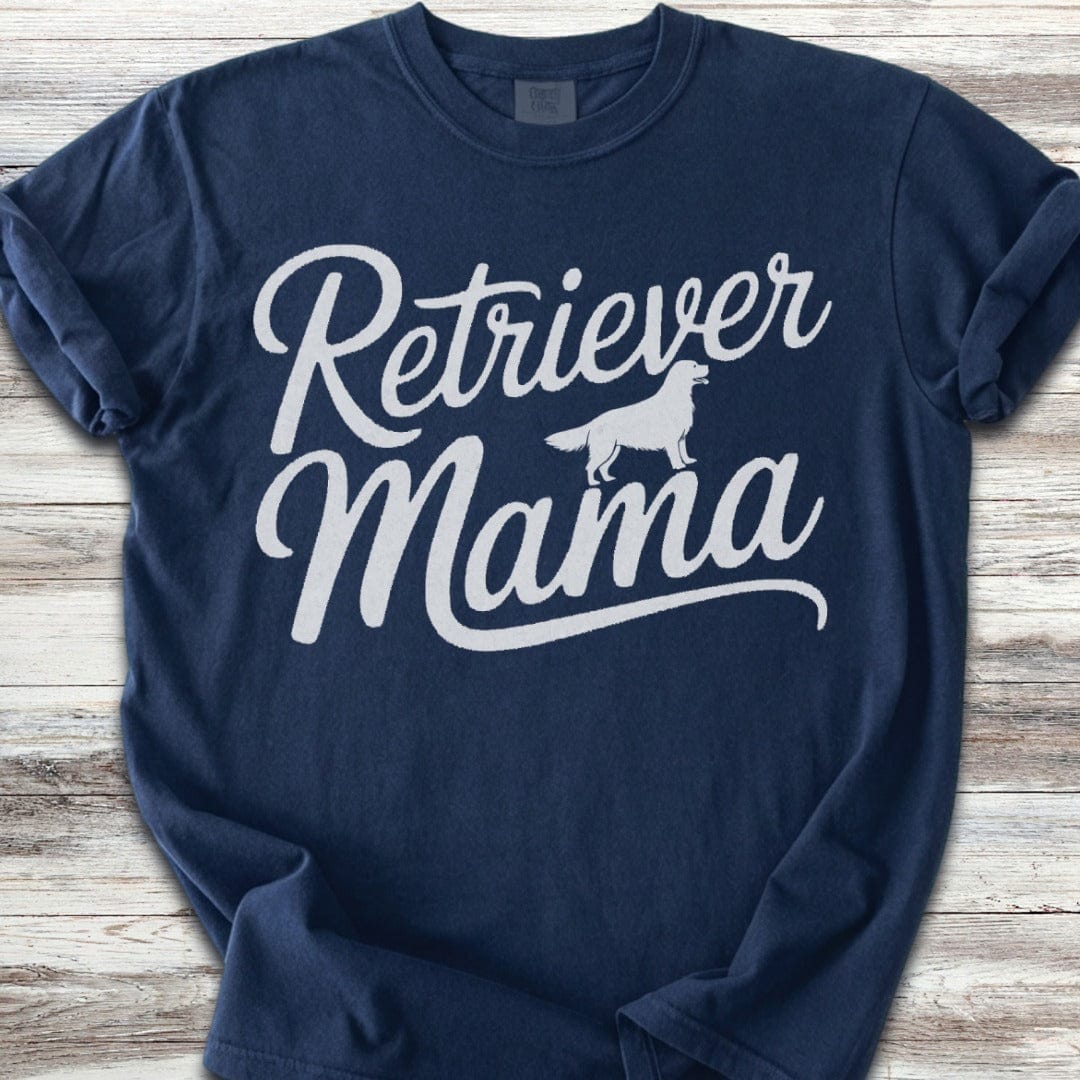 Golden Retriever Mama Silhouette T-Shirt