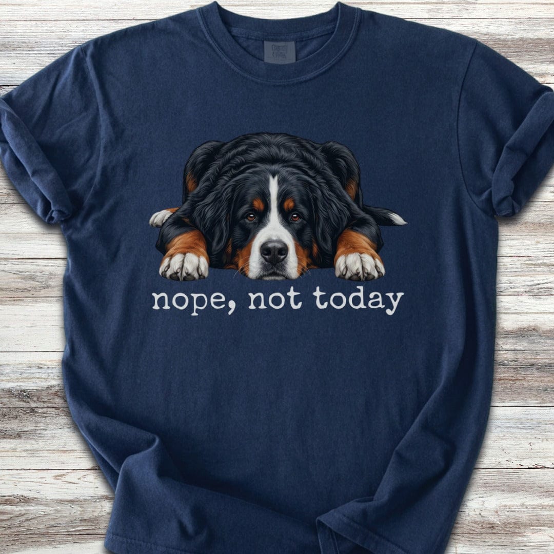 Swiss Mountain Dog Nope T-Shirt