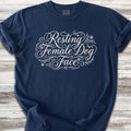 Resting Female Dog Face T-Shirt