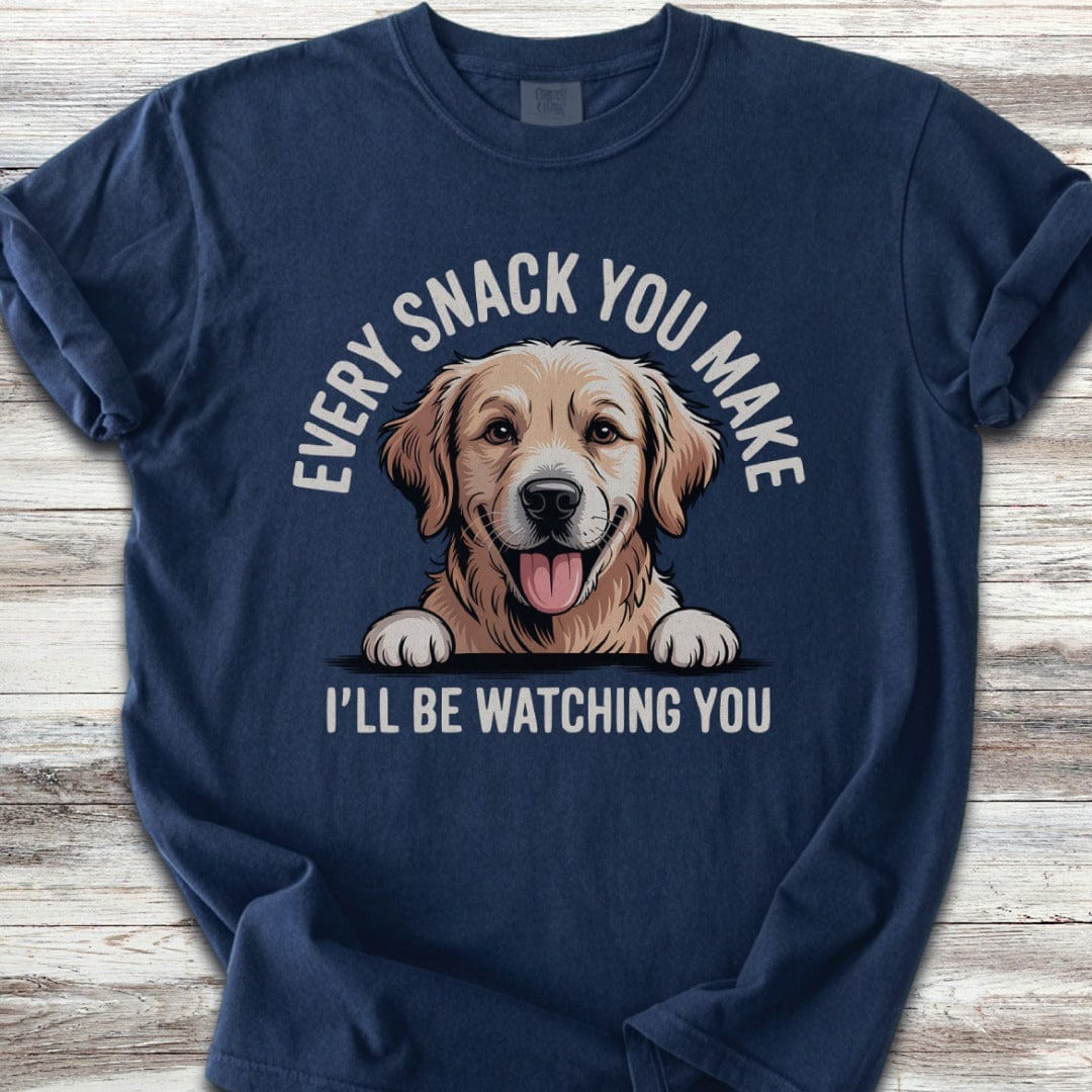 Golden Retriever Every Snack T-Shirt