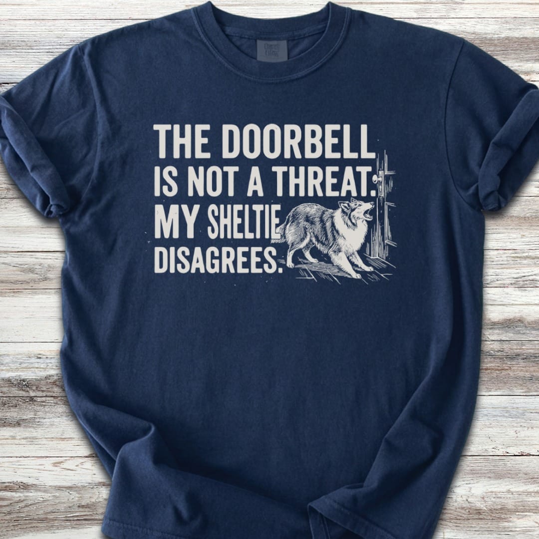 Shetland Sheepdog Doorbell T-Shirt