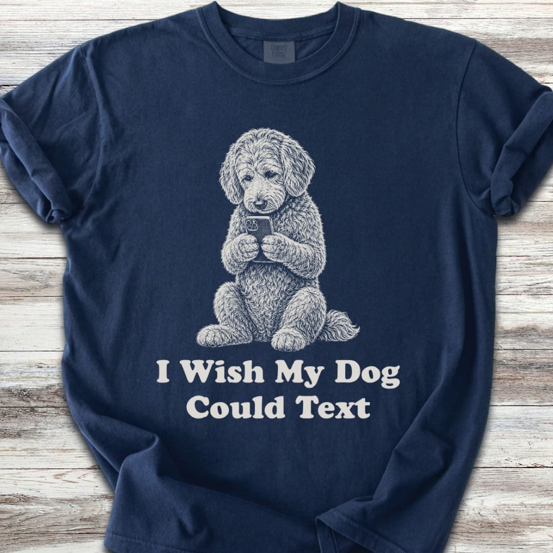Goldendoodle Text T-Shirt
