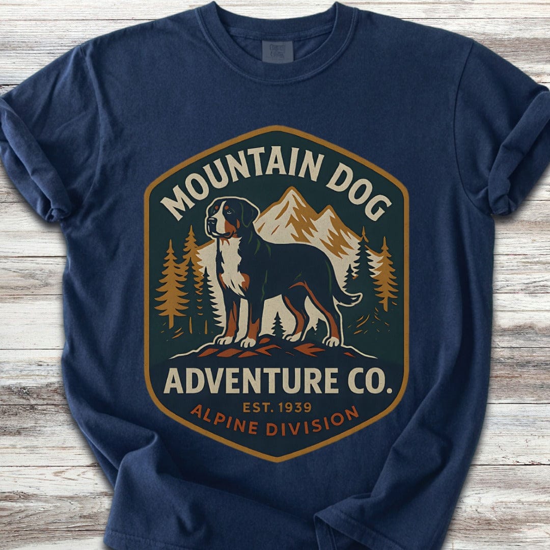 Swiss Mountain Dog Adventure Co T-Shirt