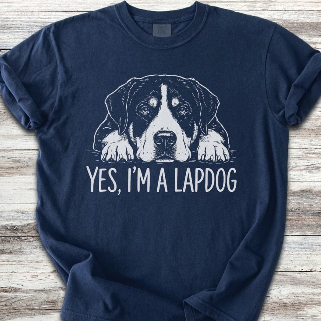 Swiss Mountain Dog Lap Dog T-Shirt