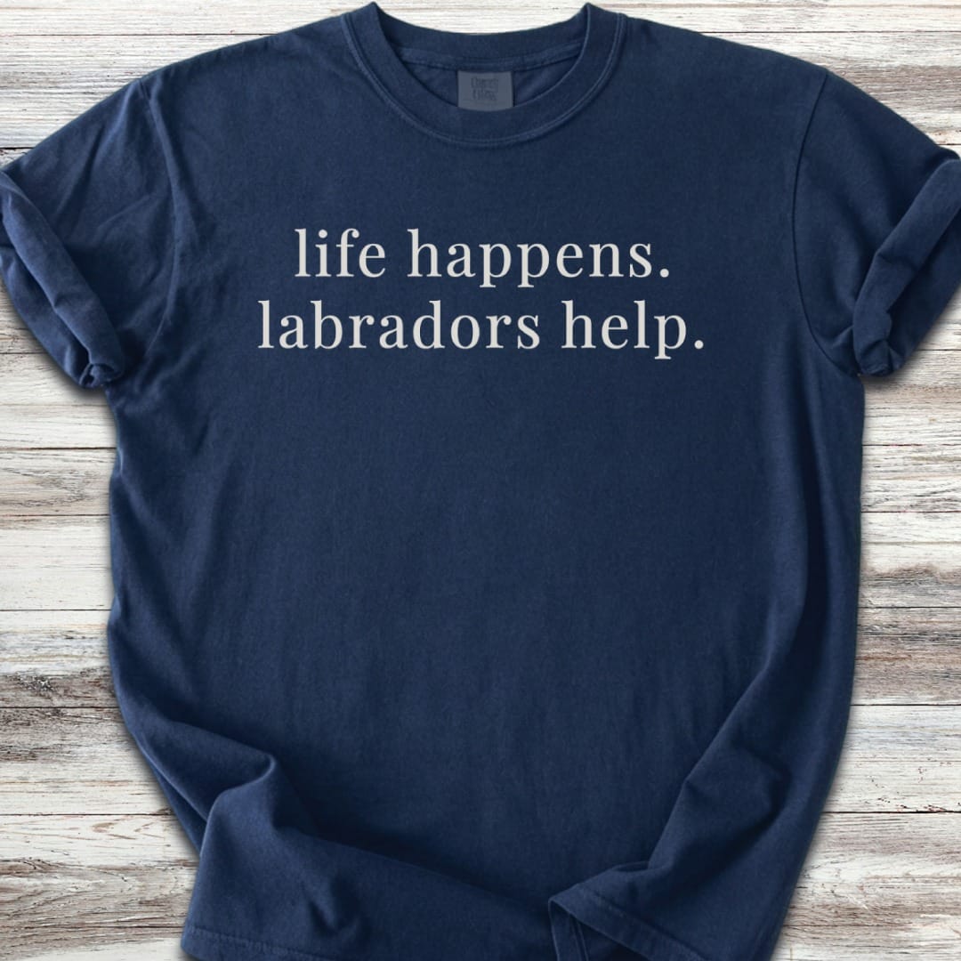 Labrador Retriever Help T-Shirt