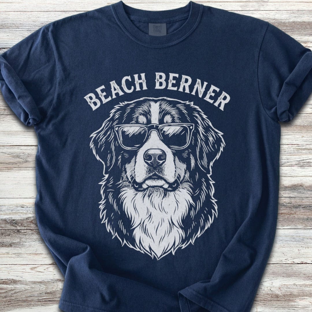 Bernese Mountain Dog Beach Berner T-Shirt