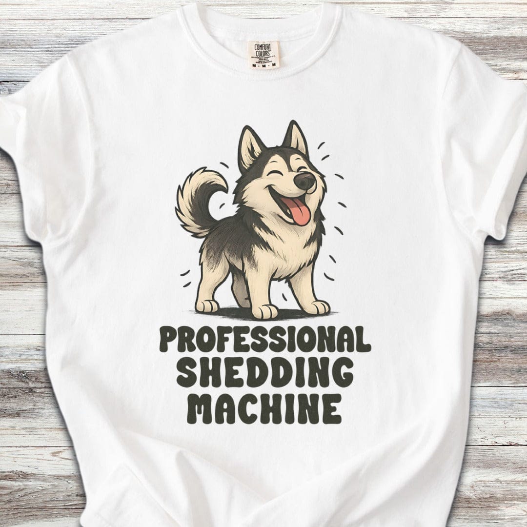 Husky Shedding Machine T-Shirt