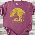 Australian Shepherd Halloween Moon - Berry