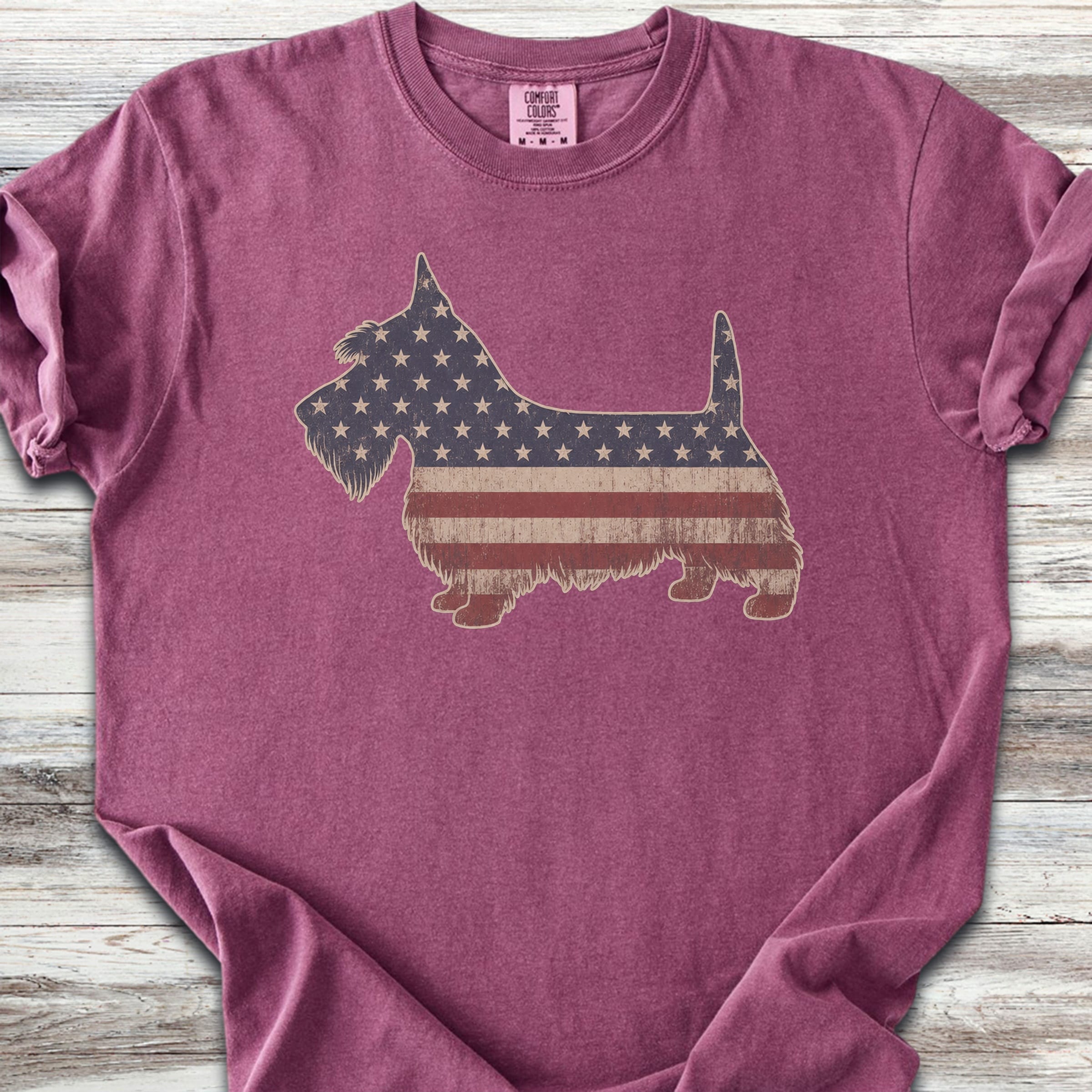 Scottish Terrier Vintage USA - Berry