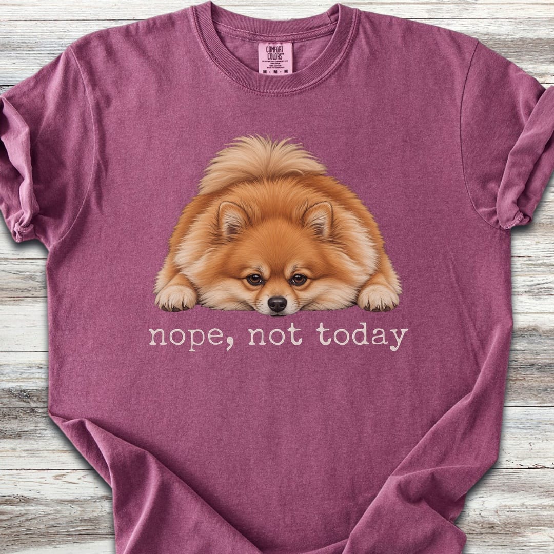 Pomeranian Nope - Berry