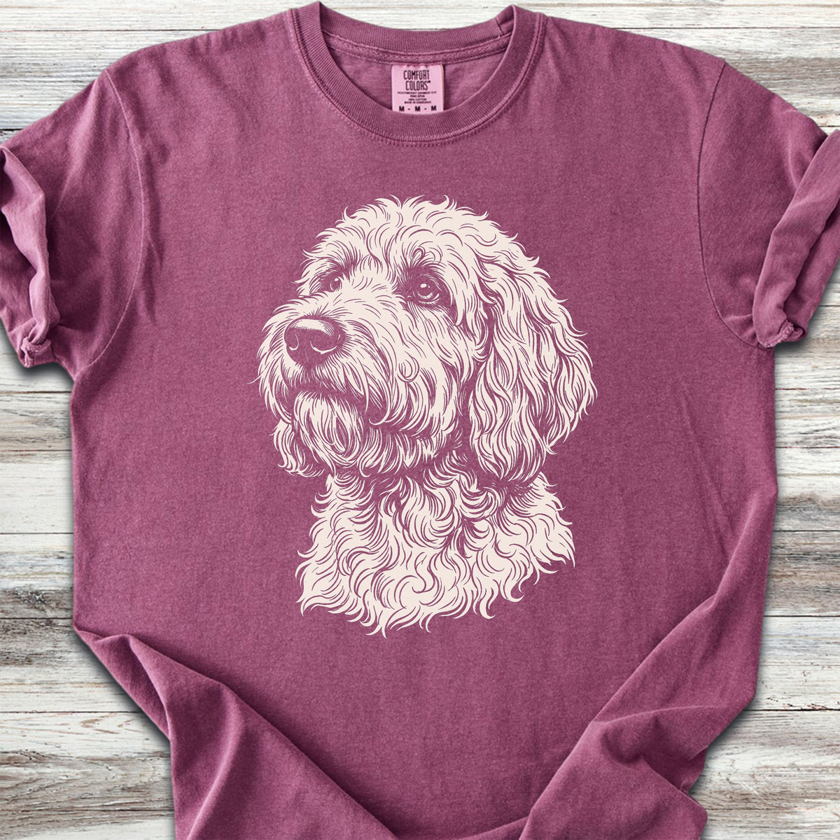 Goldendoodle Loyalty - Berry
