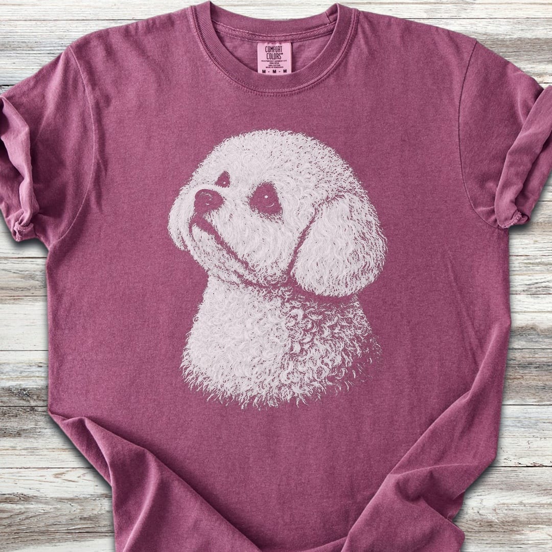 Bichon Frise Loyalty - Berry