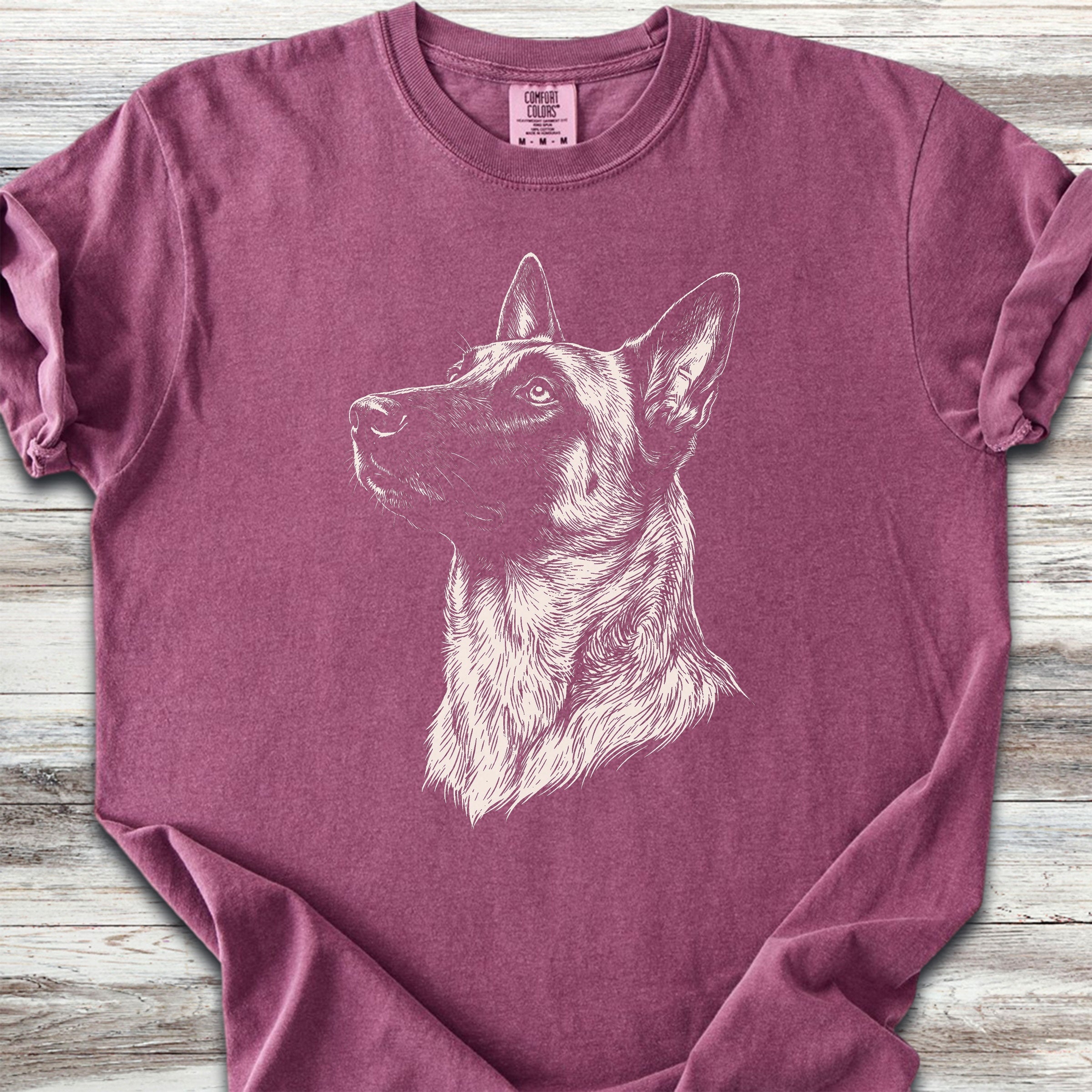 Belgian Malinois Loyalty - Berry