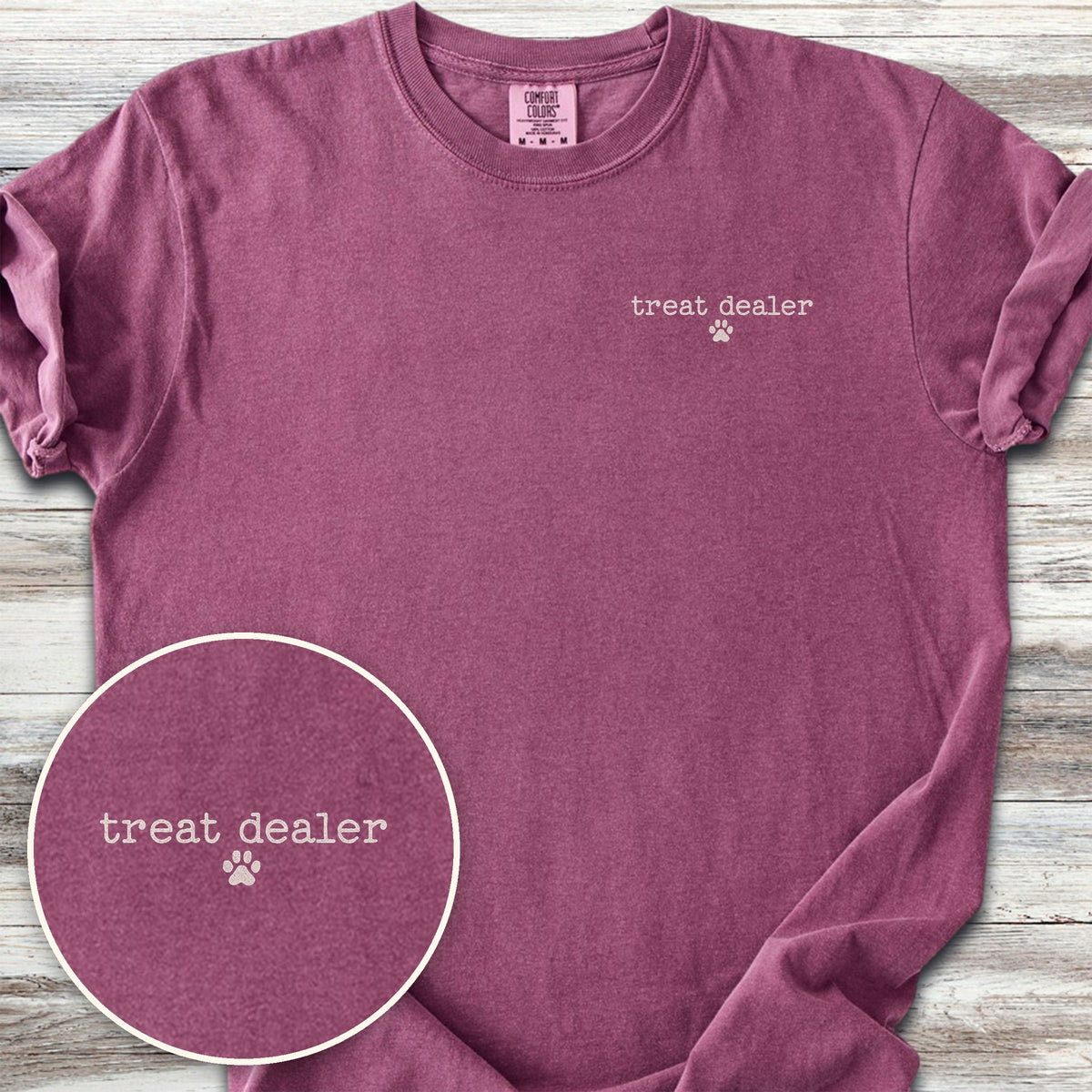 Vintage Treat Dealer Left Chest - Berry
