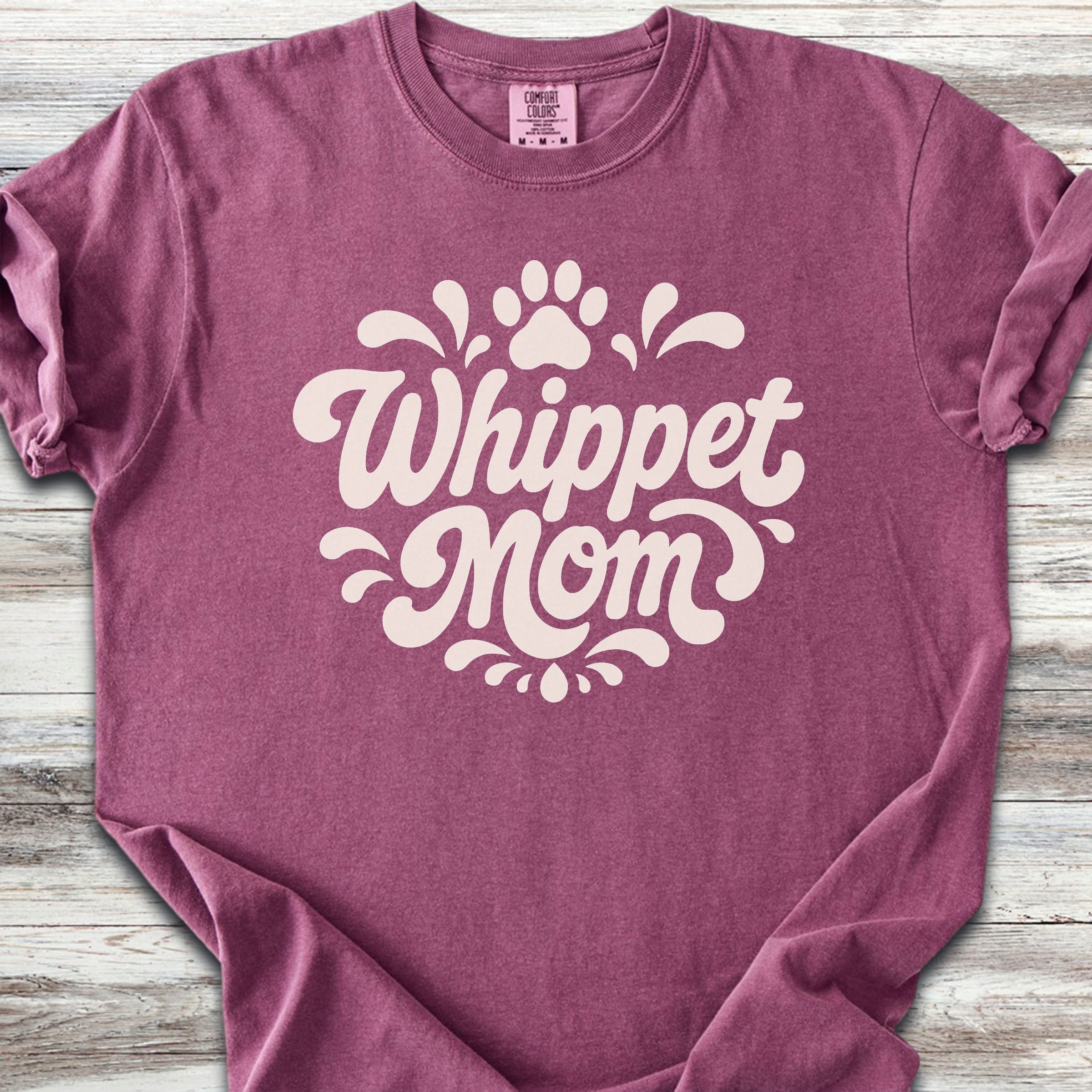 Whippet Groovy Mom - Berry