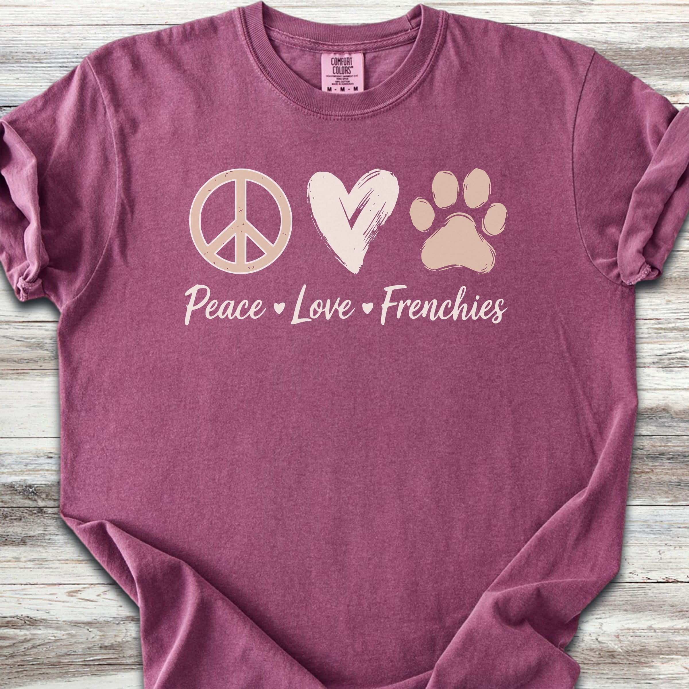 French Bulldog Peace - Berry