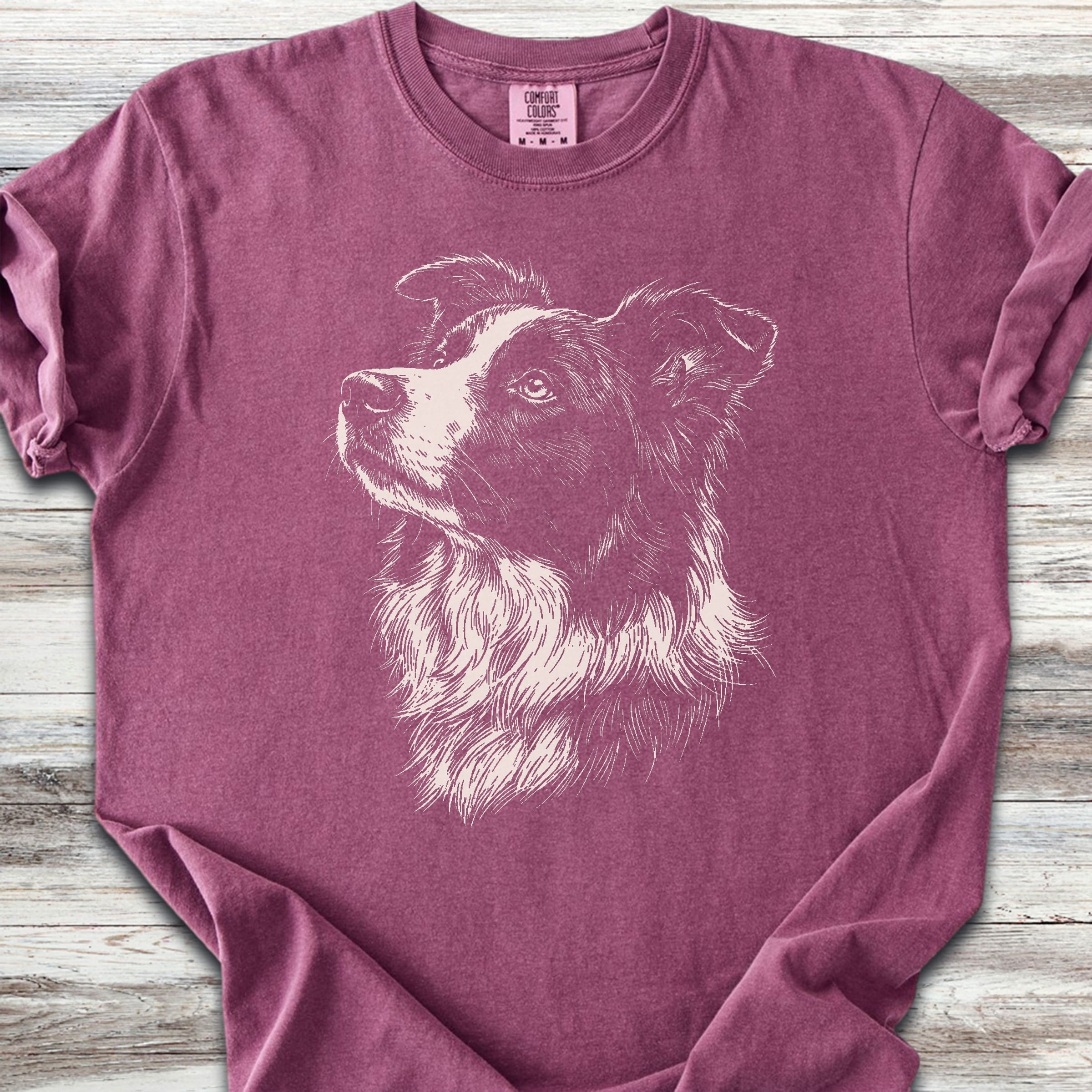 Border Collie Loyalty - Berry