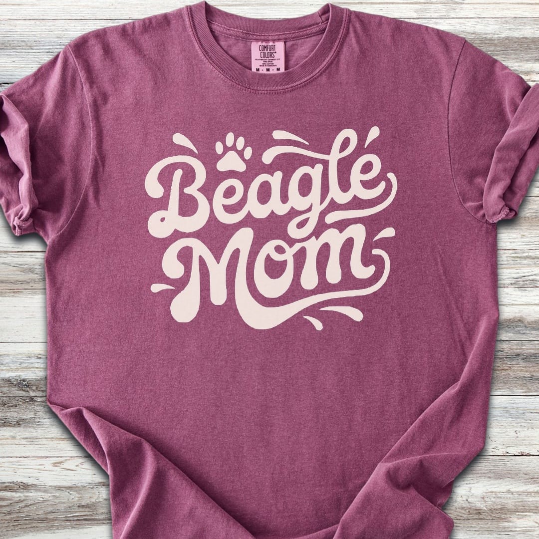 Beagle Groovy Mom - Berry