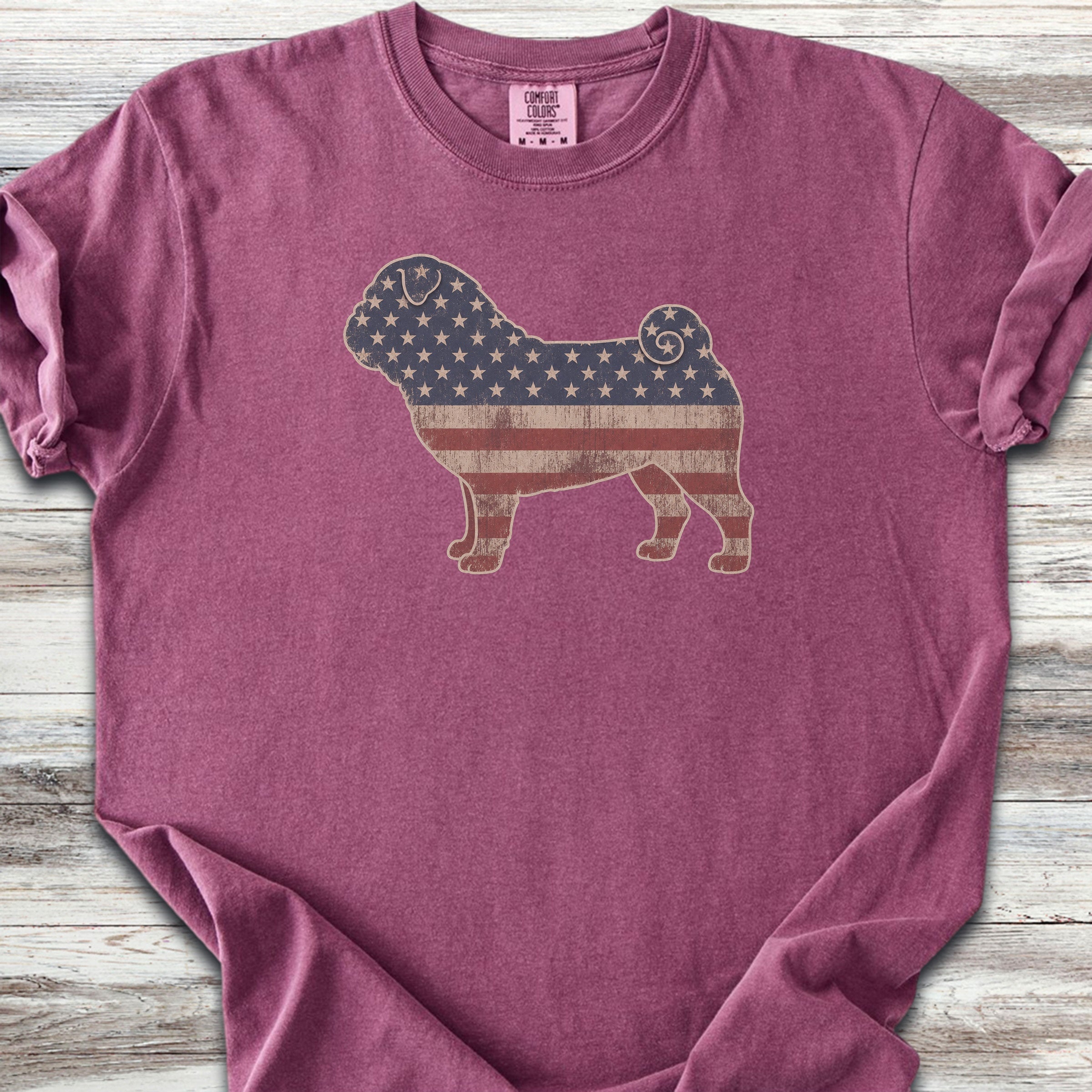 Pug Vintage USA - Berry