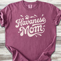 Havanese Groovy Mom - Berry