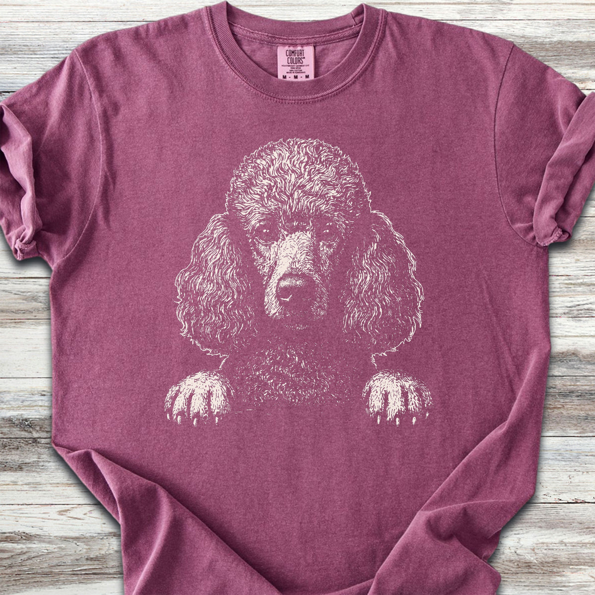 Poodle Hello - Berry