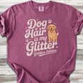 Golden Retriever Glitter - Berry