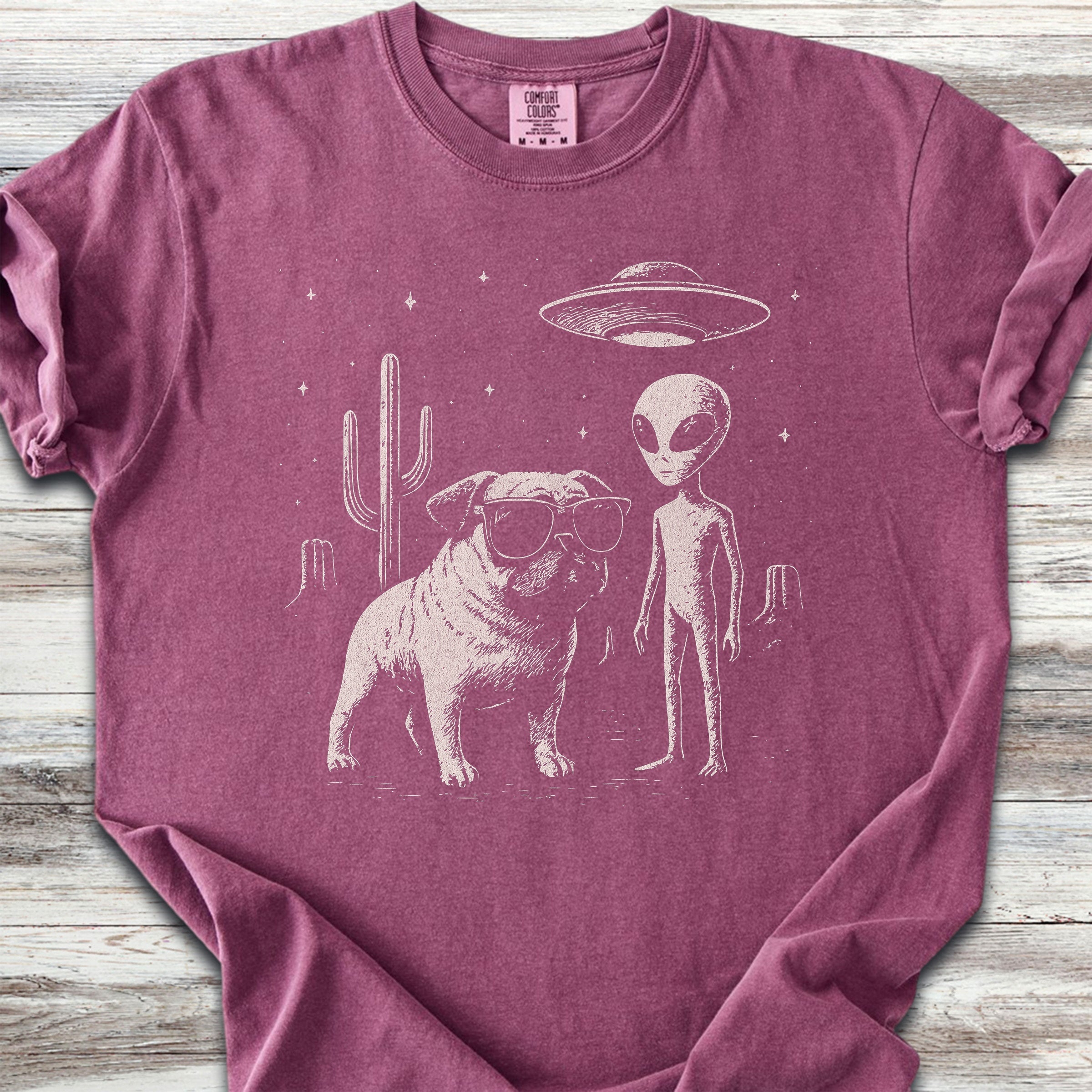 Pug Alien Encounter - Berry