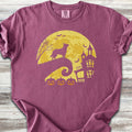 Australian Cattle Dog Halloween Moon - Berry