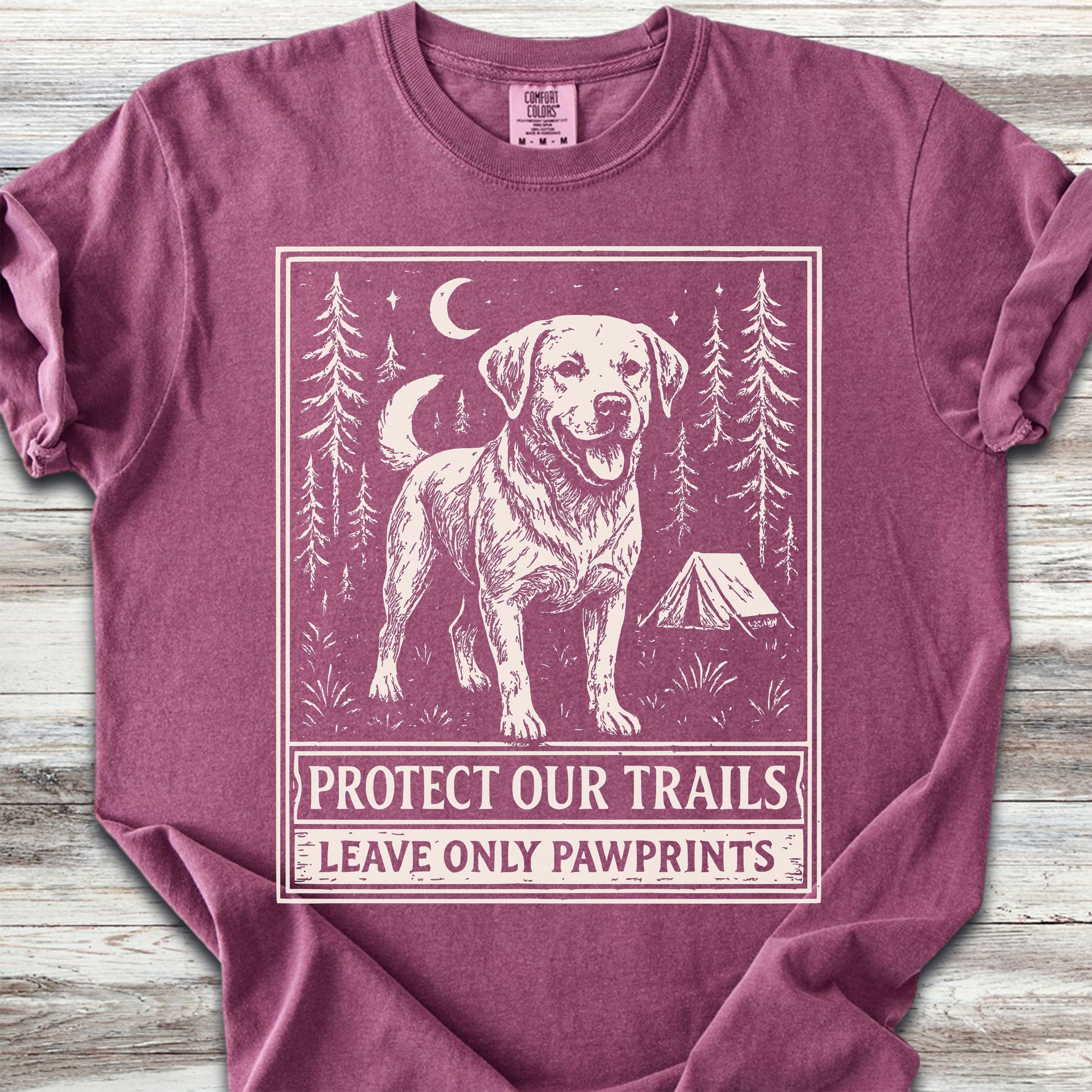Labrador Retriever Protect Trails - Berry