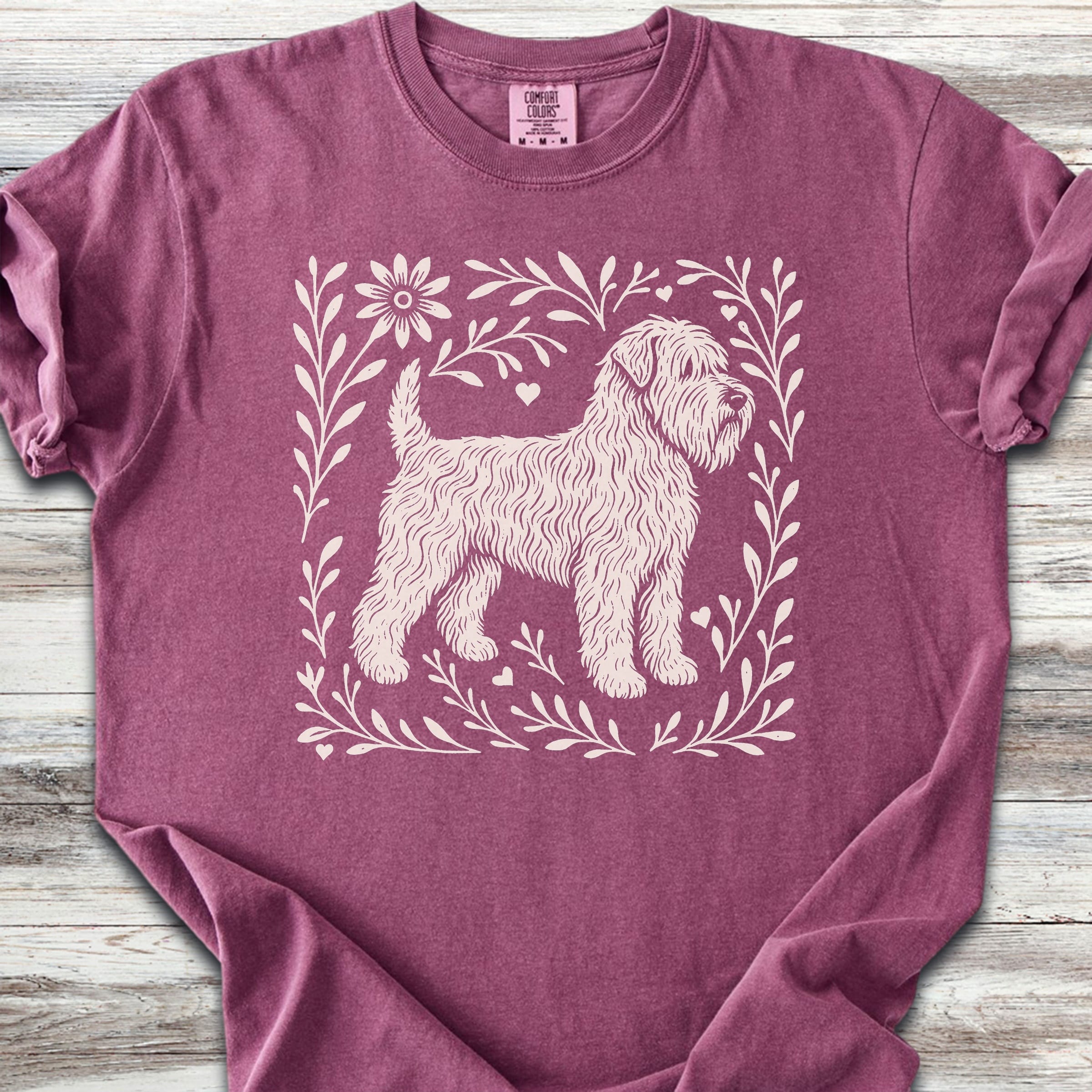 Wheaten Linocut - Berry