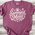 Samoyed Groovy Mom - Berry