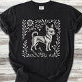 Chihuahua Linocut - Black