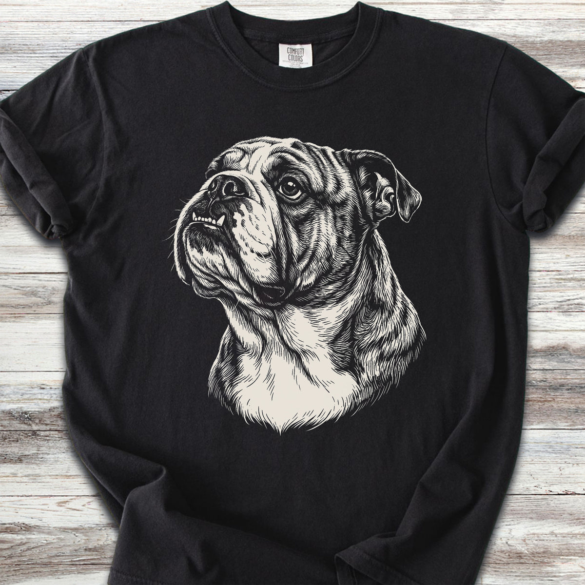 English Bulldog Loyalty - Black