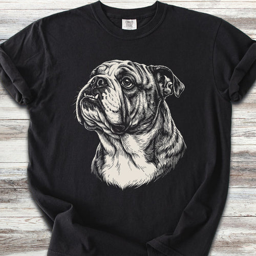 English Bulldog Loyalty - Black