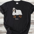 Black and Tan Coonhound Boo - Black