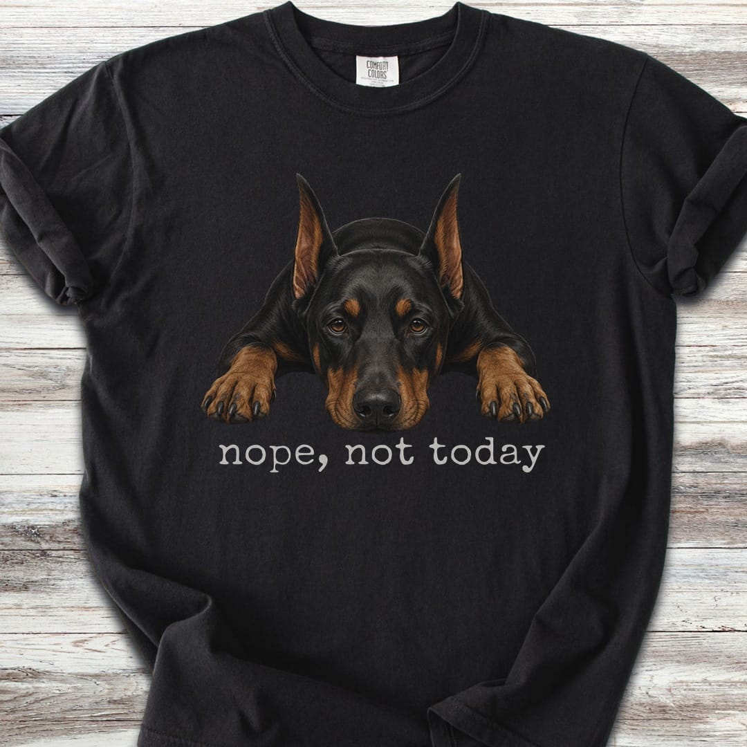 Doberman Nope - Black