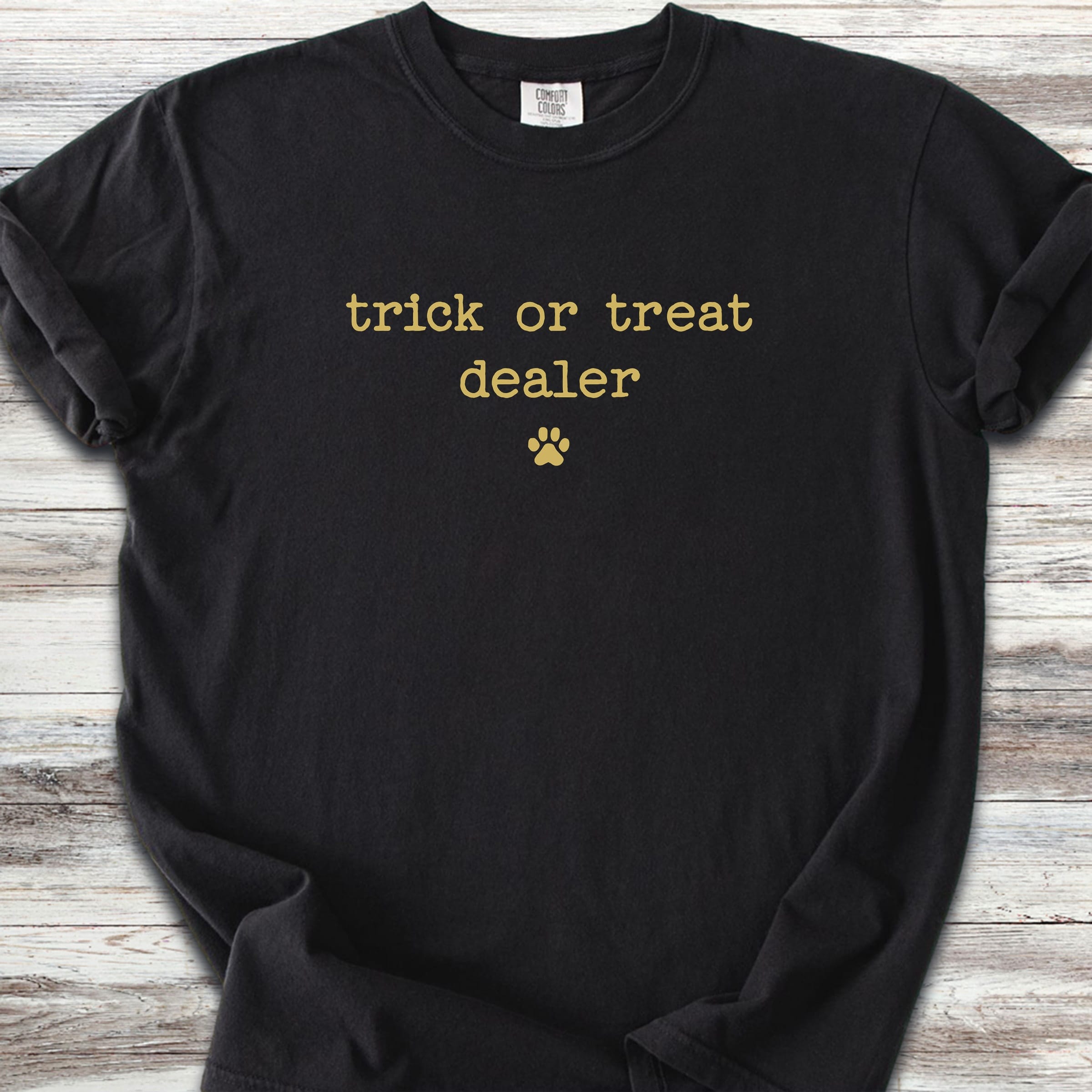 Vintage Trick or Treat Dealer - Black