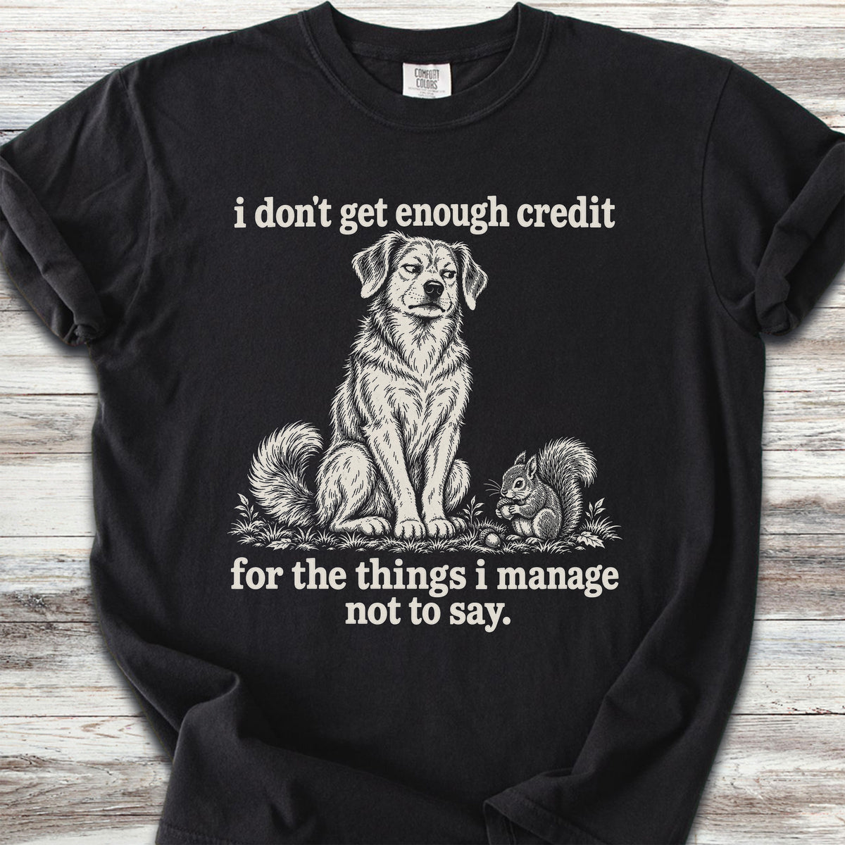 I Don't Get Credit - Black