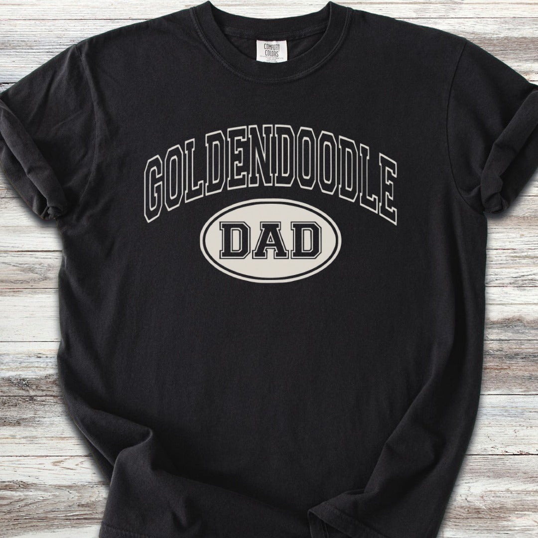 Goldendoodle University Dad - Black